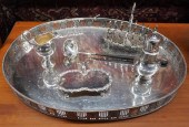 MIRRORED SILVER-PLATED GALLERY