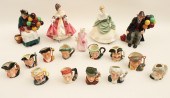 MISC. 17 PC. LOT OF ROYAL DOUL