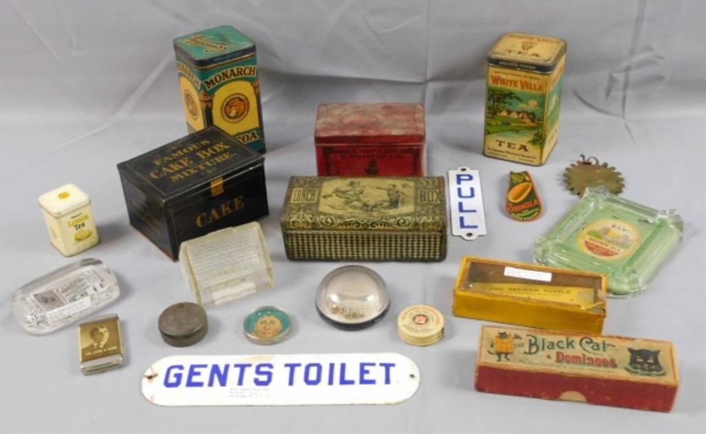 MISC. ADVERTISING LOT, LATE 19TH