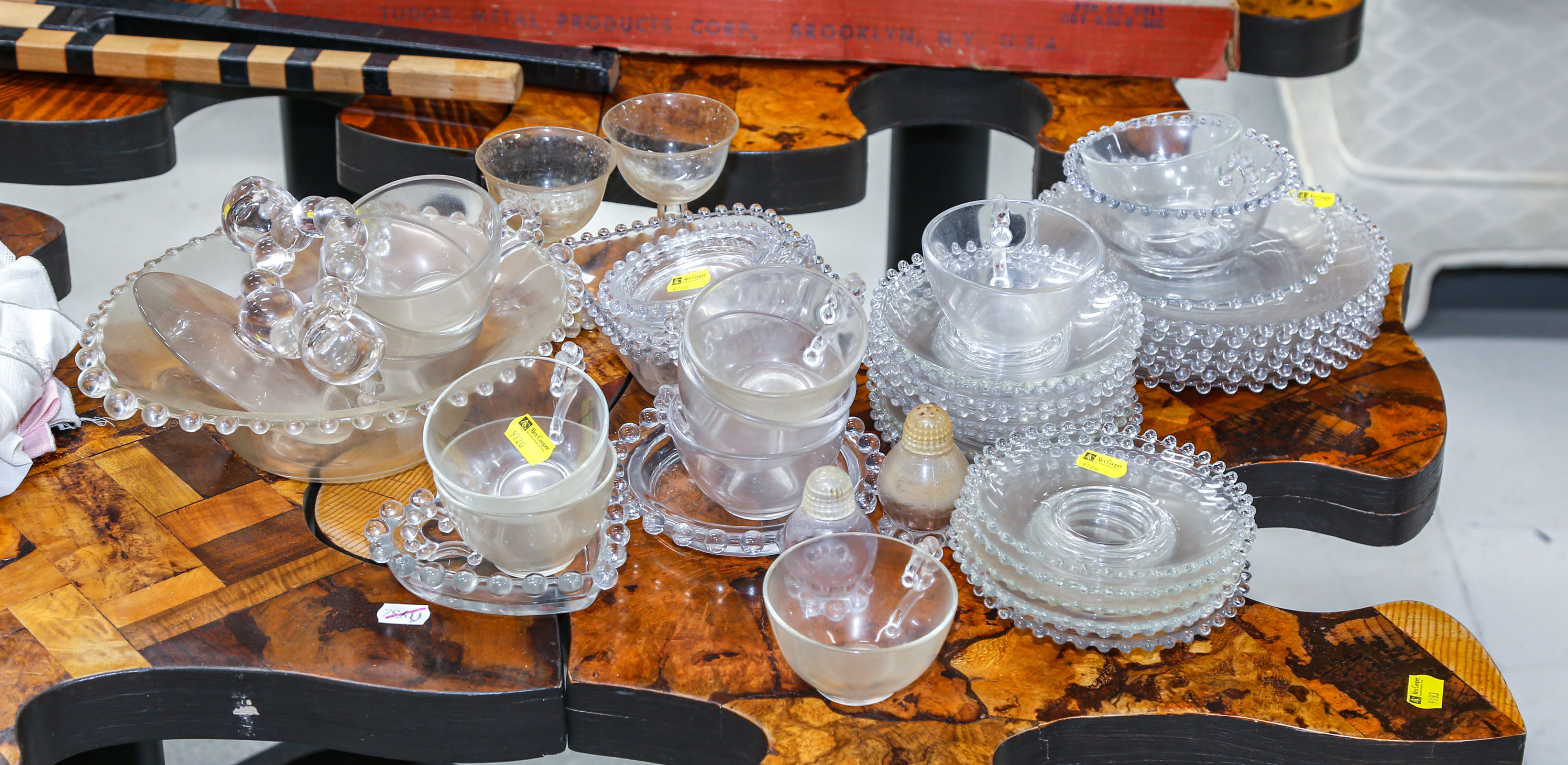 MISC. CANDLEWICK DISHWARE