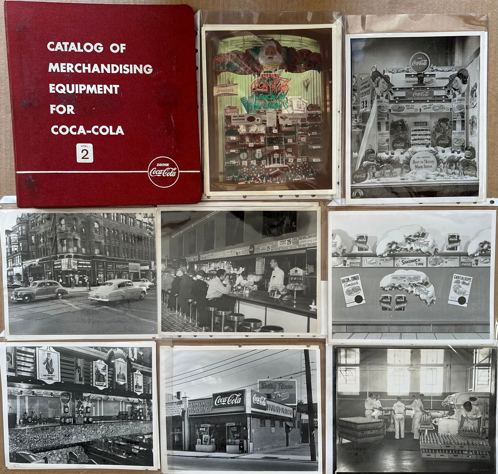 MISC COCA COLA ITEMS - HARD COVER