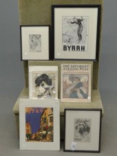 Misc. framed and unframed adve