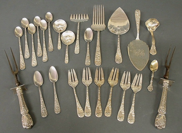 Misc. group of sterling silver