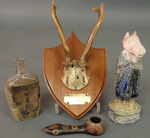 Misc. grouping- roe deer antlers