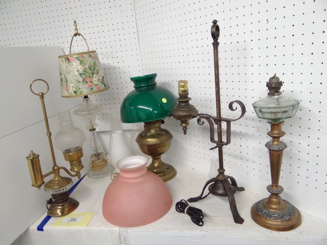 Misc. lamp lot including Rayo