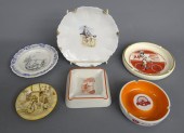 Misc. lot including 3 ashtrays