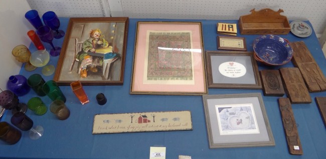 Misc. lot including primitives