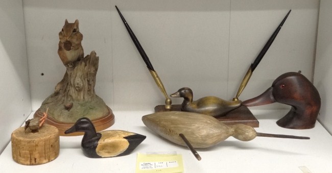 Misc. lot including shorebird