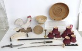 Misc. lot including swords bas