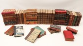 MISC. LOT OF 49 ANTIQUE LEATHE