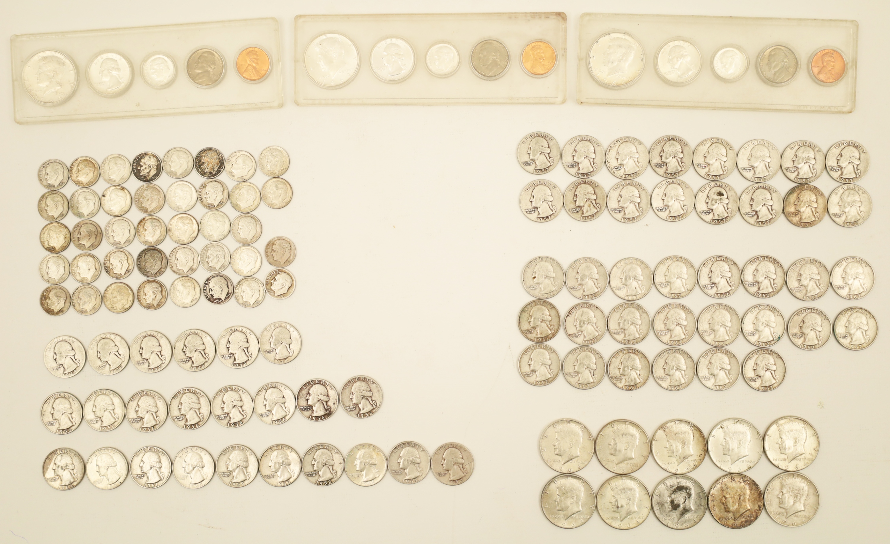 MISC. LOT OF AMERICAN COINS PRIOR