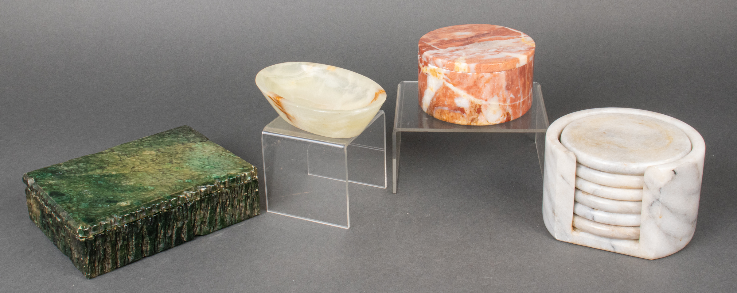 MISC. MARBLE & ONYX TABLE