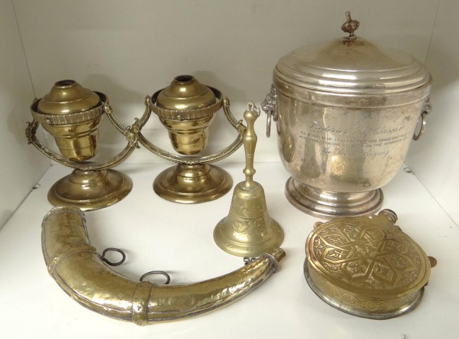 Misc. metalware including