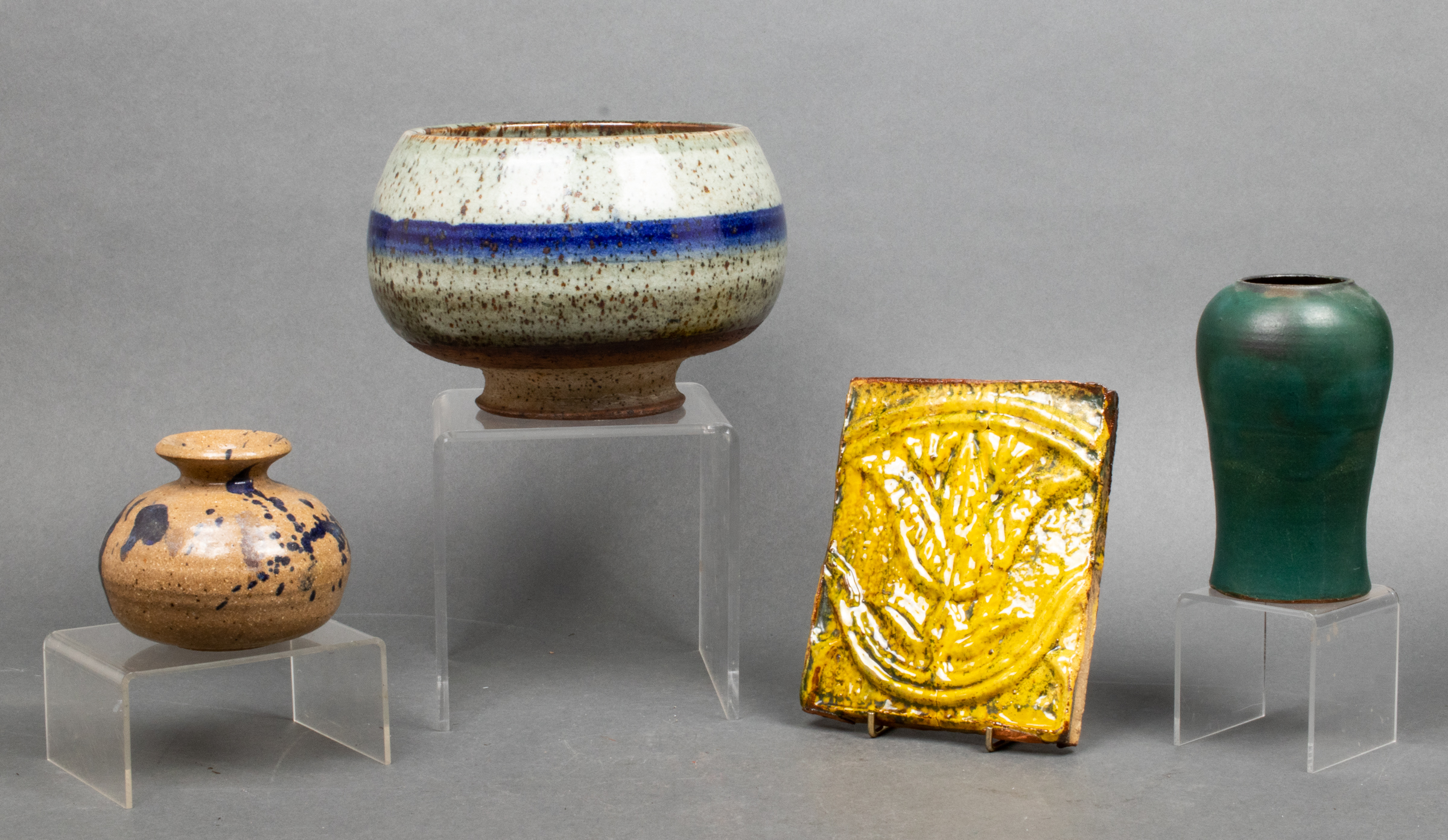 MISC. MID-CENTURY ART POTTERY VASES