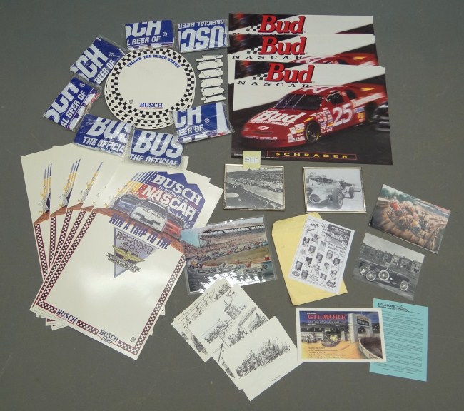 Misc. racing memorabilia