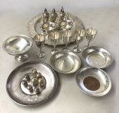 MISC STERLING & 1 EMBOSSED SIL