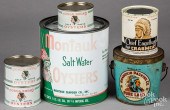 MISCELLANEOUS ADVERTISING TINS