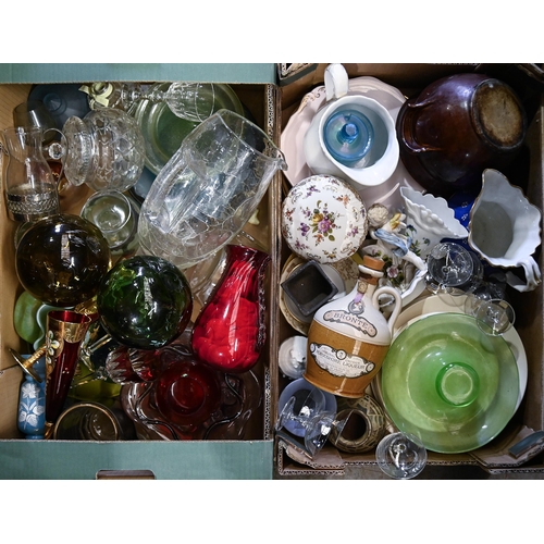 Miscellaneous ceramics and cut,