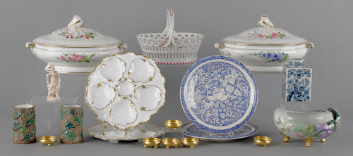 Miscellaneous ceramics to include