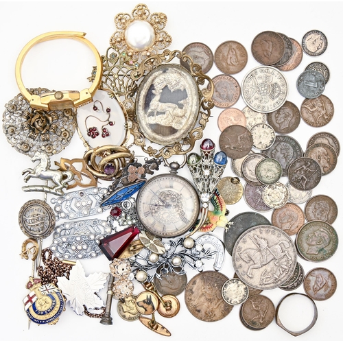 Miscellaneous costume jewellery,