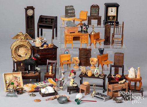 MISCELLANEOUS DOLLHOUSE FURNITURE