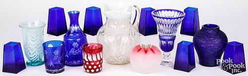 MISCELLANEOUS GLASS, 19TH AND