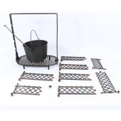 MISCELLANEOUS GROUP OF CAST IR
