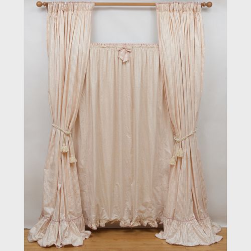 MISCELLANEOUS GROUP OF CURTAINS,
