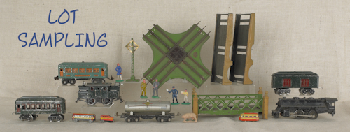 Miscellaneous group of trains and