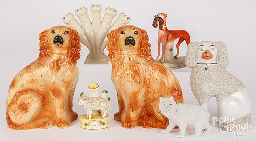MISCELLANEOUS PORCELAIN, 19TH AND