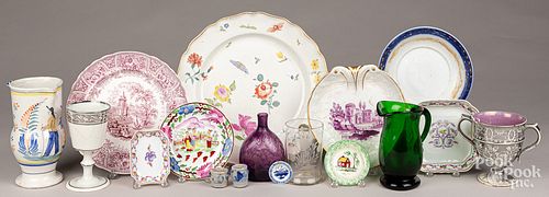 MISCELLANEOUS PORCELAIN AND