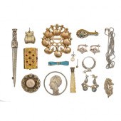 Miscellaneous silver articles