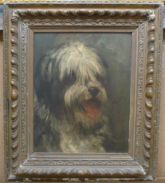 Miss E.M. Nelson (Exh. 1890) oil on