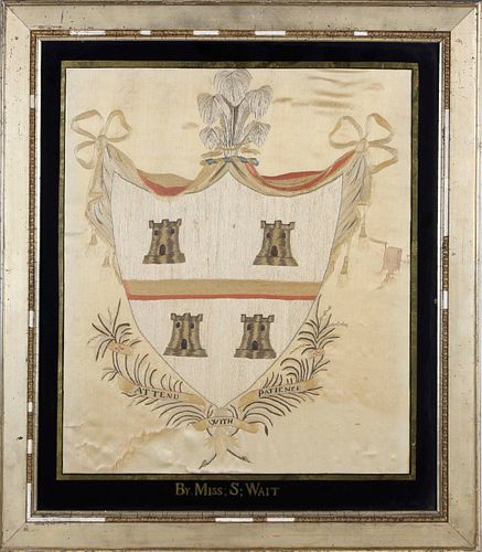 MISS S. WAIT SILK NEEDLEWORK