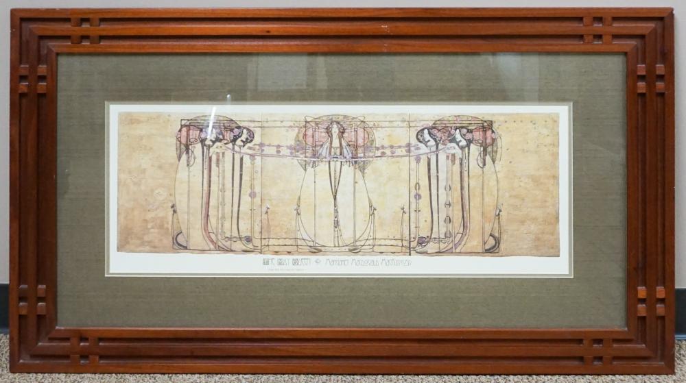 MISSION STYLE MIXED FRUITWOOD FRAME