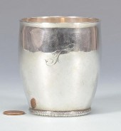 MISSISSIPPI COIN SILVER BEAKER