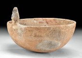 MISSISSIPPIAN REDWARE BOWL W/