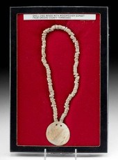 MISSISSIPPIAN SHELL NECKLACE W