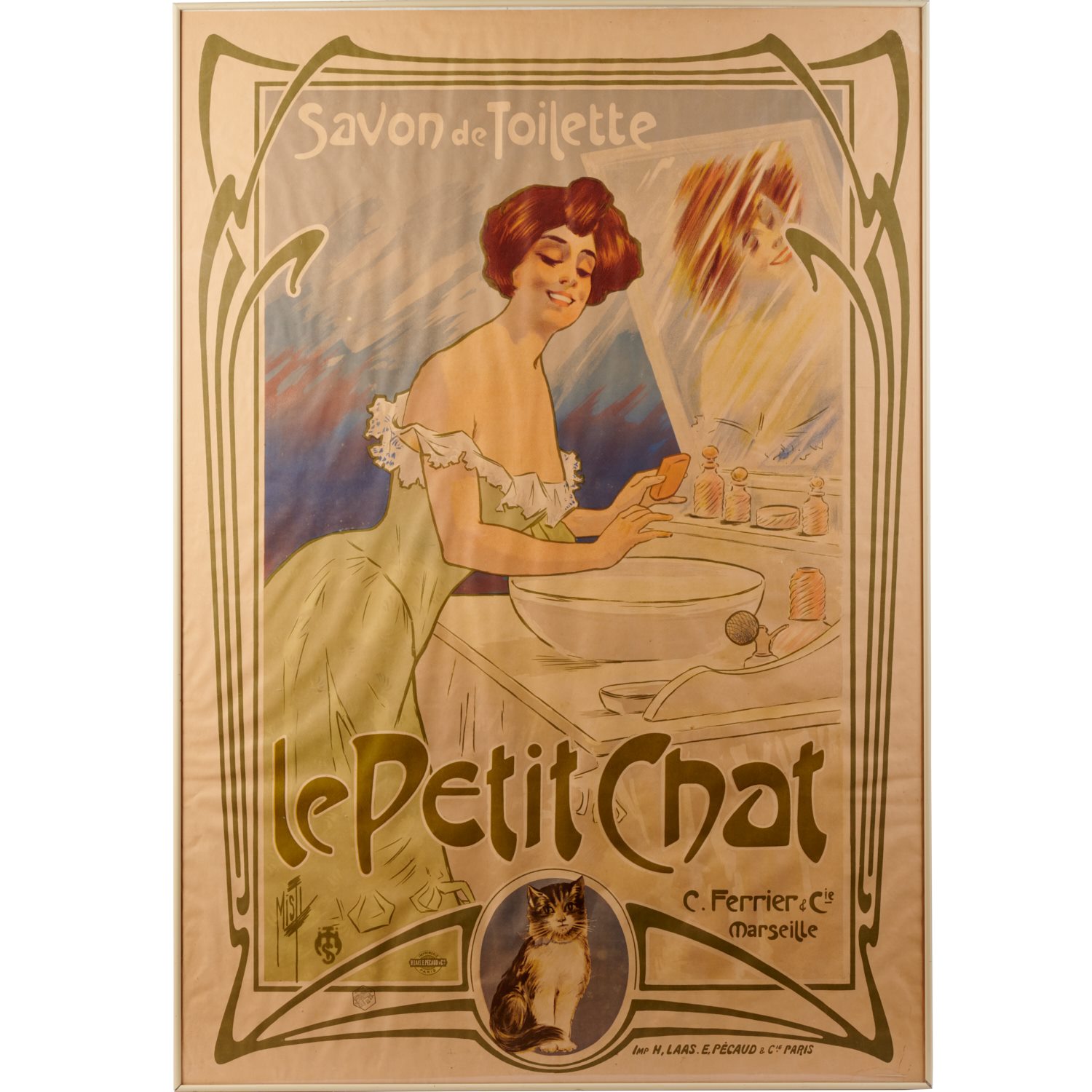 MISTI, LARGE-SCALE ART NOUVEAU