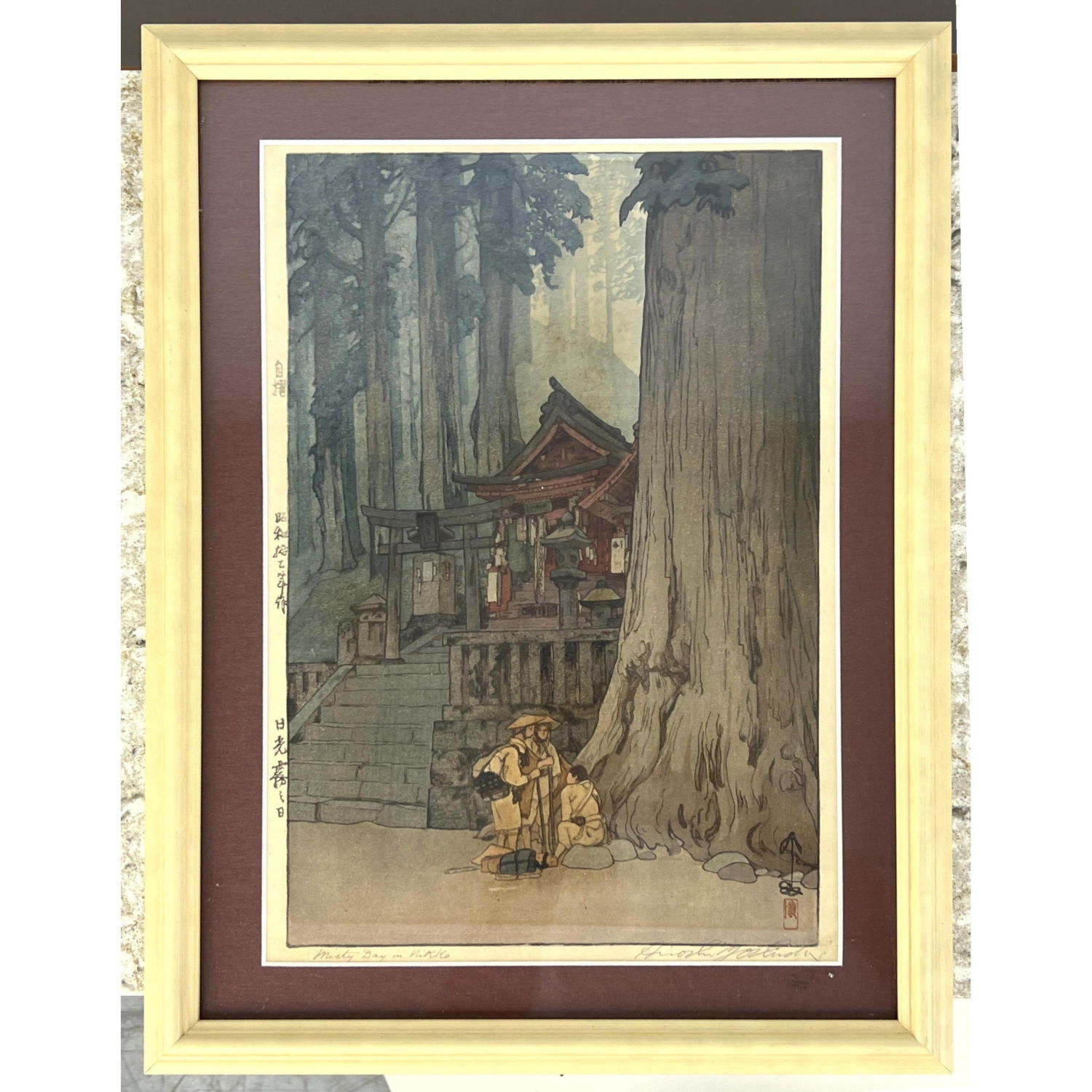 "Misty day in Nikko" by Hiroshi