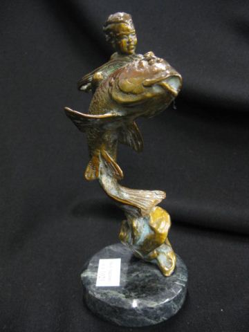 Mitch S. Billis Bronze of Child