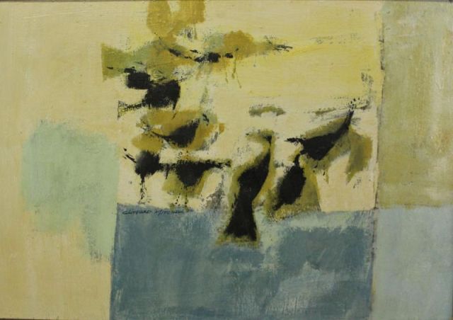 MITCHELL Clifford. Oil/Masonite