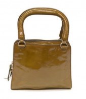 MIU MIU BROWN PATENT LEATHER H
