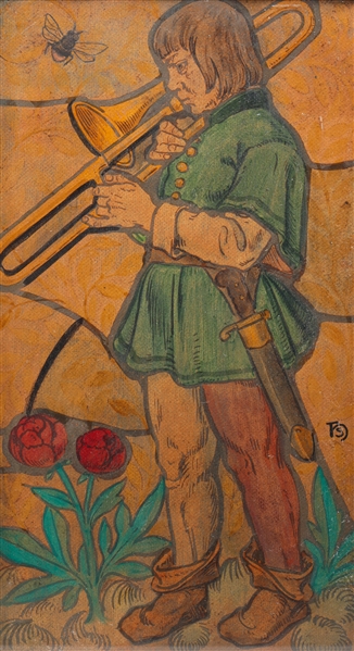 Mix media, Heinrich Schiestl