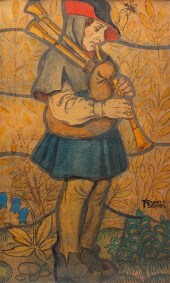 Mix media, Heinrich Schiestl (
