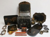 MIXED LACQUERWARE & ETC., 19TH
