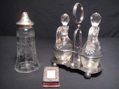 Mixed lot including an oil and