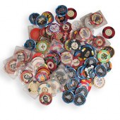 MIXED LOT OF CASINO CHIPSDESCR