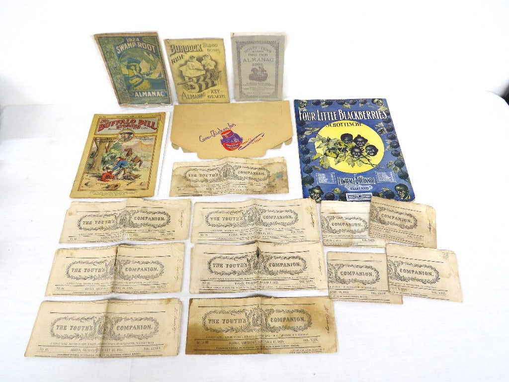 MIXED LOT OF EARLY EPHEMERA