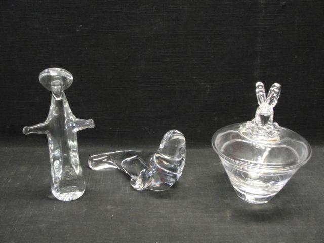 Mixed Lot of Glass. STEUBEN